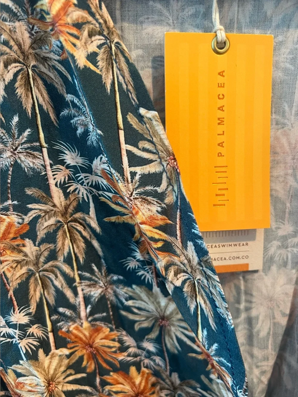 Palmacea Swimwear Palm Print Kimono Cover Up NWT